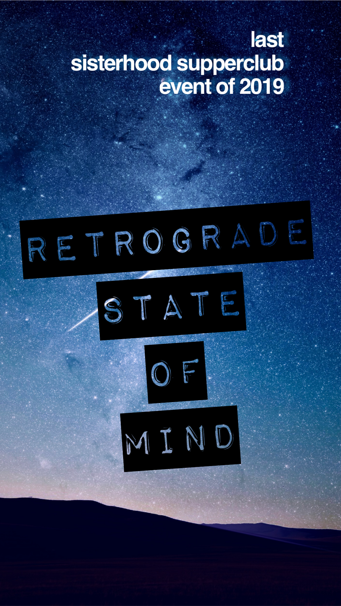 Retrograde State of Mind
